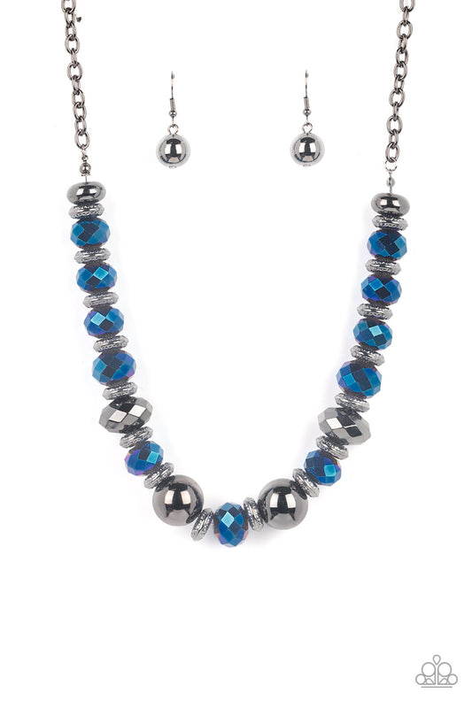 Paparazzi Interstellar Influencer Blue Necklace. Subscribe & Save. #P2ED-BLXX-044XX