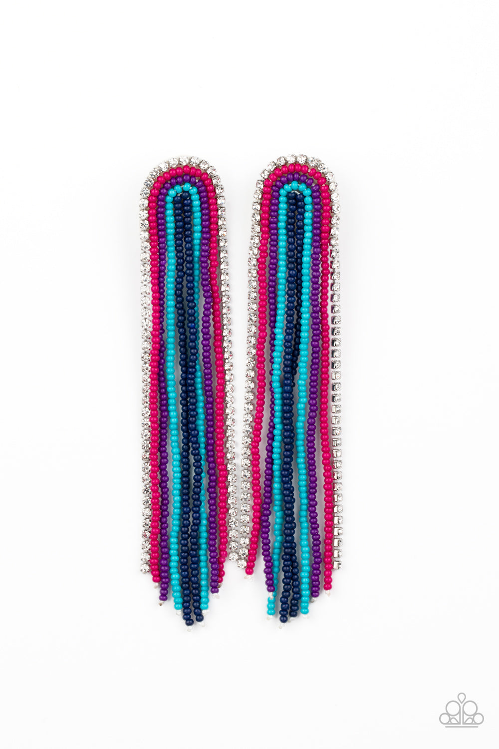 Paparazzi Let There BEAD Light Multi $5 Earrings. Seed Bead Earrings. Post Earring. Free Shipping
