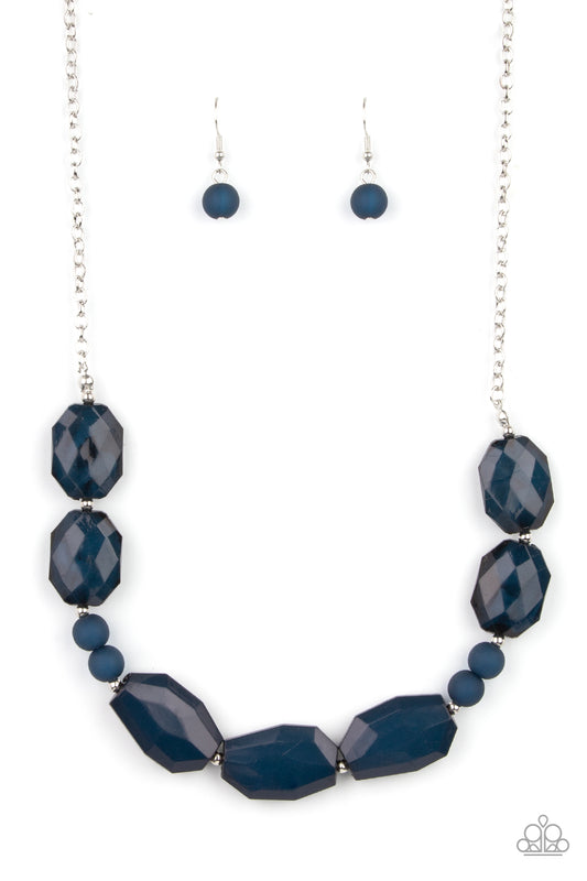 Melrose Melody Blue Necklace Paparazzi Accessories