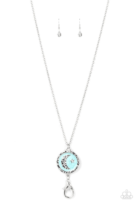 Paparazzi Milky Way Wanderer Blue Necklace. #P2LN-BLXX-109XX. Subscribe & Save.