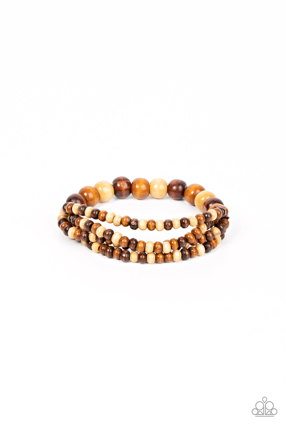 Paparazzi Oceania Oasis Brown Bracelet. Subscribe & Save. #P9SE-BNXX-183XX