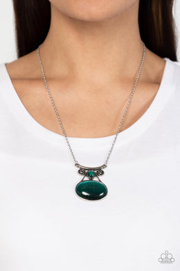 Paparazzi One DAYDREAM At A Time Green Necklace. Subscribe & Save! #P2RE-GRXX-253XX