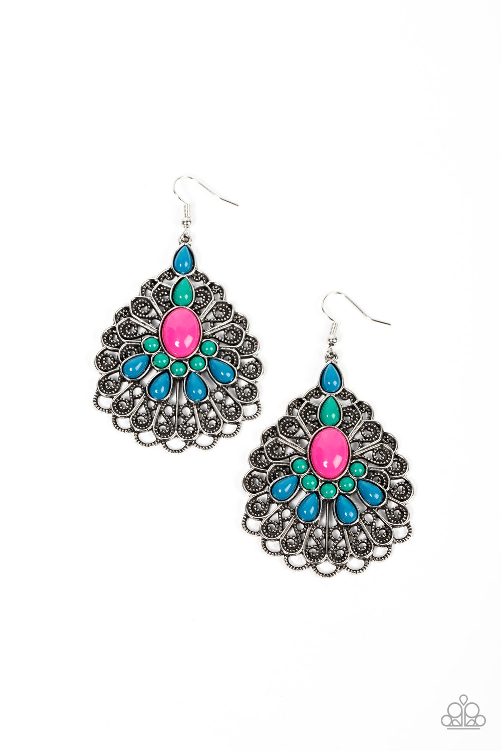 Paparazzi Peacock Prance Multi Earring. $8 Jewelry. Subscribe & Save. #P5WH-MTXX-179XX