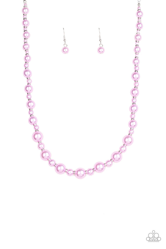 Paparazzi Pearl Heirloom Purple Pearl Necklace