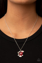 Load image into Gallery viewer, Paparazzi Prismatic Projection Red Necklace. Get Free Shipping. #P2DA-RDXX-093XX
