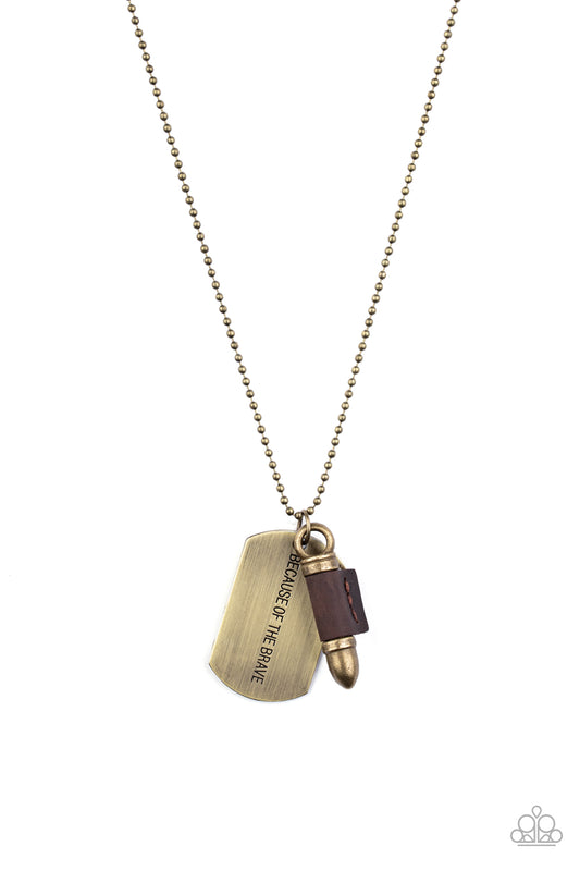 Proud Patriot Brass Necklace Paparazzi Accessories Urban Jewelry. Get Free Shipping.4th July jewelry
