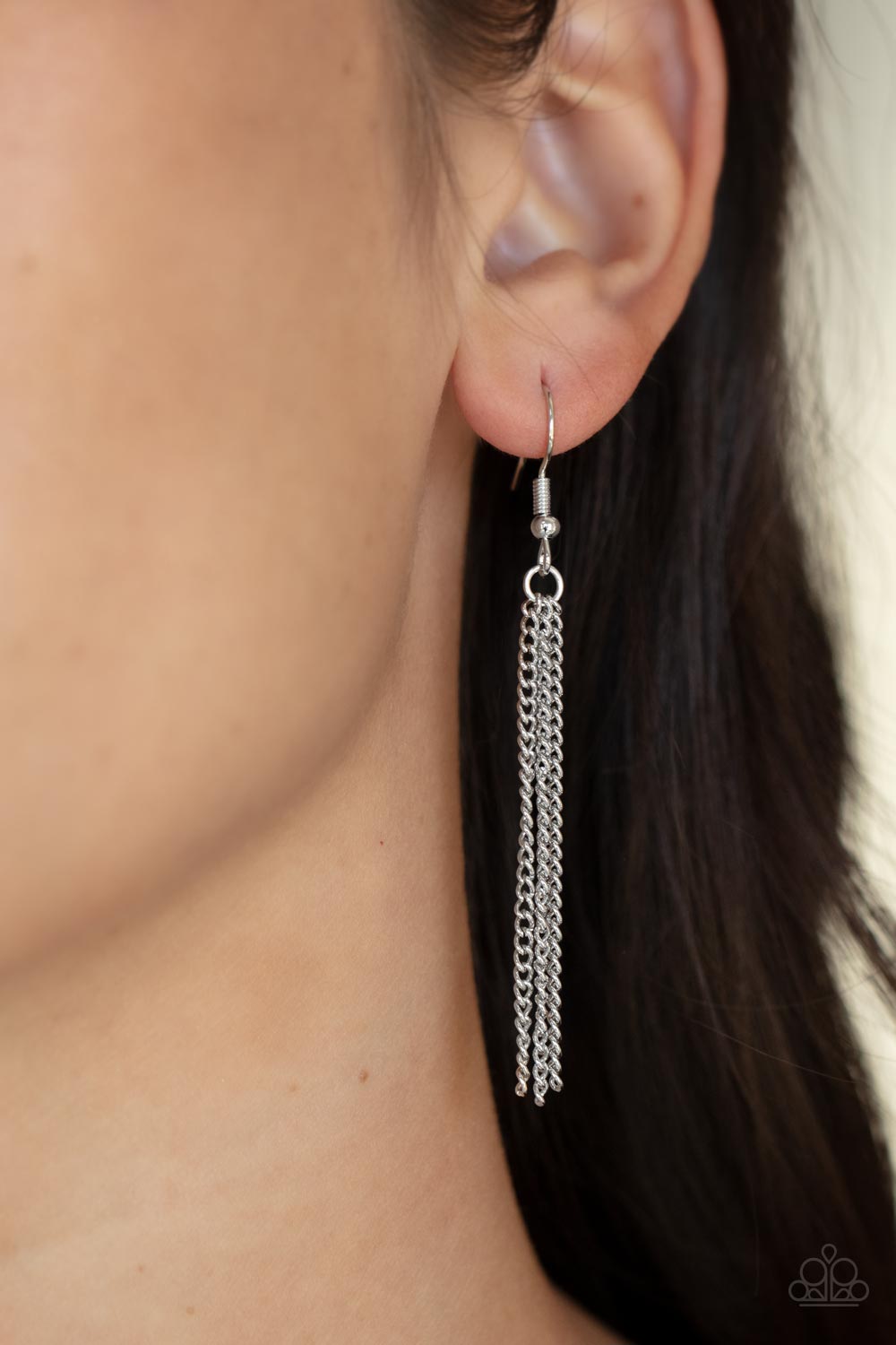 Paparazzi Proudly Prismatic Blue Necklace $5 Iridescent Paparazzi Long Necklace P2RE-BLXX-334XX