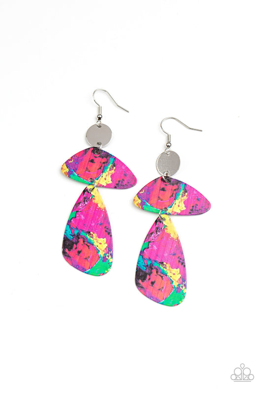 SWATCH Me Now Multi Earrings for Women Paparazzi Accessories. Subscribe & Save. #P5WH-MTXX-182XX