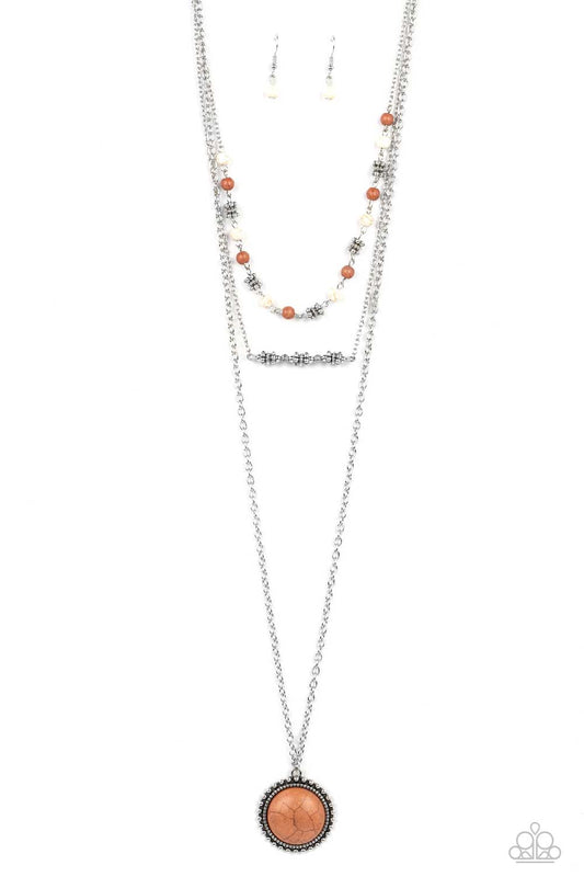 Paparazzi Sahara Symphony Multi Necklace. Subscribe & Save. #P2SE-MTXX-233XX. Earthy