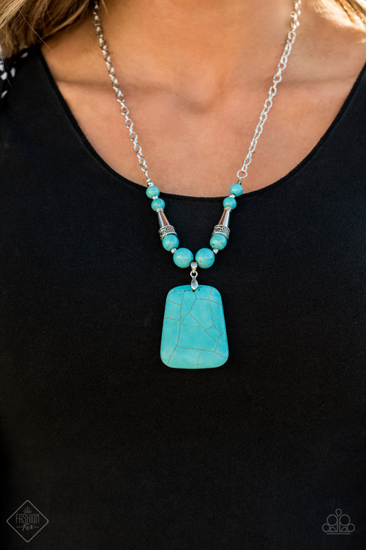 Paparazzi Necklace: "Sandstone Oasis" (P2ST-BLXX-090RL) Vintage Fashion Fix Dec 2019 FF Set