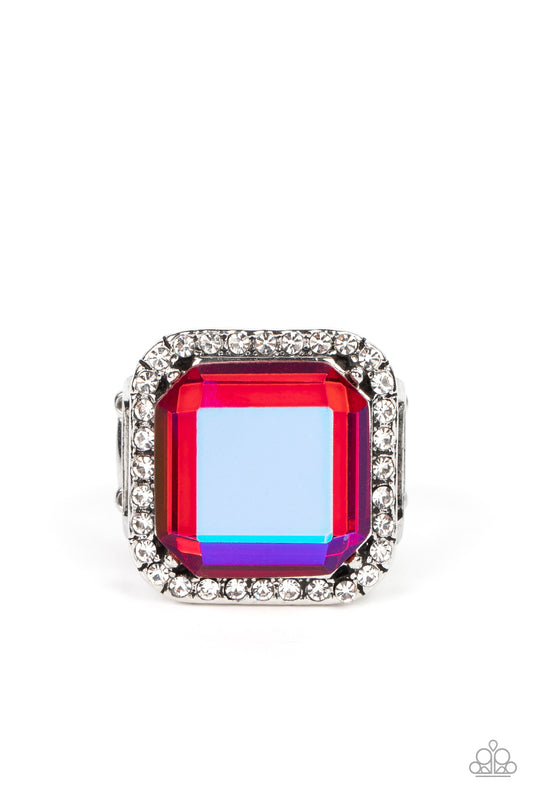 Paparazzi Slow Burn Pink Ring $5 Jewelry. #P4ST-PKXX-009XX. Pink . #P4ST-PKXX-009XX