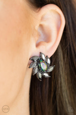 Paparazzi Sophisticated Swirl Multi Clip-On Earrings. Subscribe & Save! #P5CO-MTXX-006XX. 