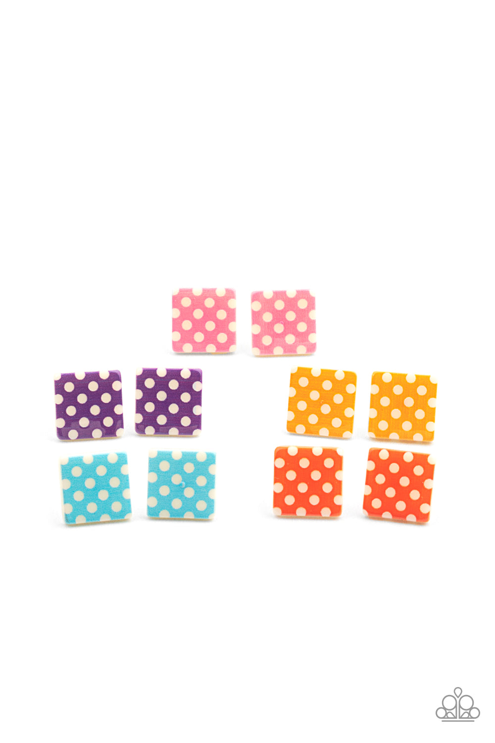 Paparazzi Starlet Shimmer Polka Dots Earring Kit for Little Divas (P5SS-MTXX-326XX)