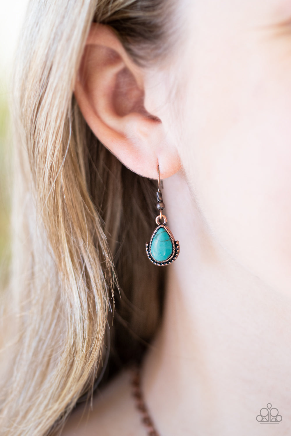 Stone Monument - Copper Necklace Paparazzi