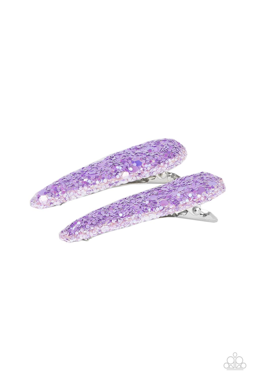 Paparazzi Sugar Plum Sparkle - Purple Hair Clip Accessory