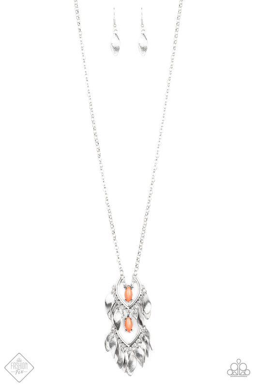 Paparazzi Summer SOUL-stice Orange Necklace. Subscribe & Save. #P2SE-OGXX-213TL