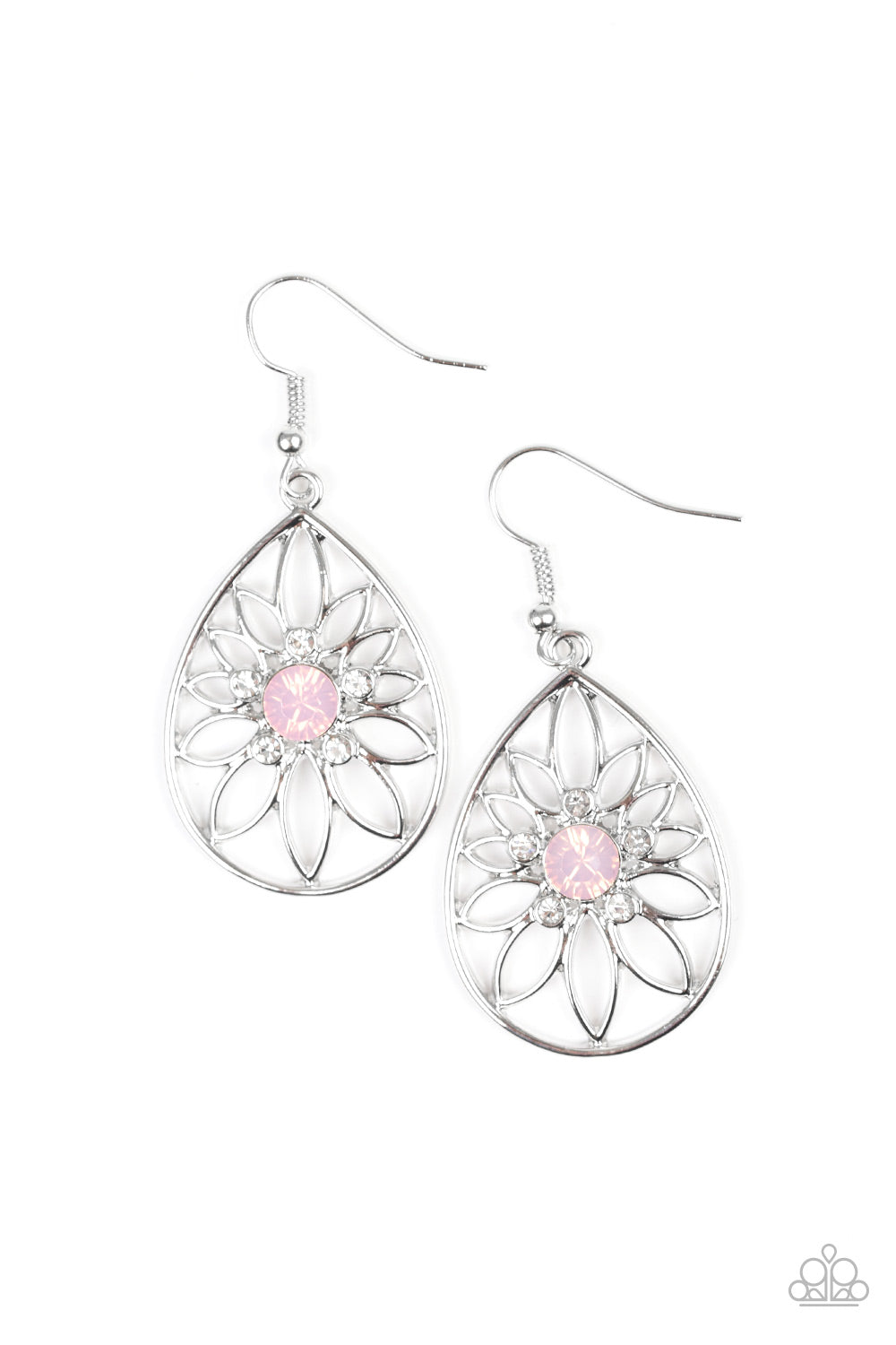 Paparazzi Take It GLOW Pink Earrings $5 Accessories at AainaasTreasureBox. #P5RE-PKXX-167XX