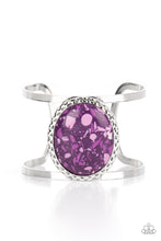 Load image into Gallery viewer, Paparazzi Tantalizingly Terrazzo - Purple Cuff Bracelet
