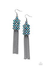 Load image into Gallery viewer, Tasteful Tassel - Multi Earring Paparazzi Accessories $5 Paparazzi Oil Spill Jewelry
