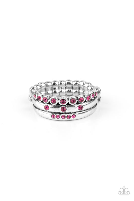 Paparazzi The Next Level Pink Ring. #P4DA-PKXX-064XX. Subscribe & Save. Dainty Pink Ring