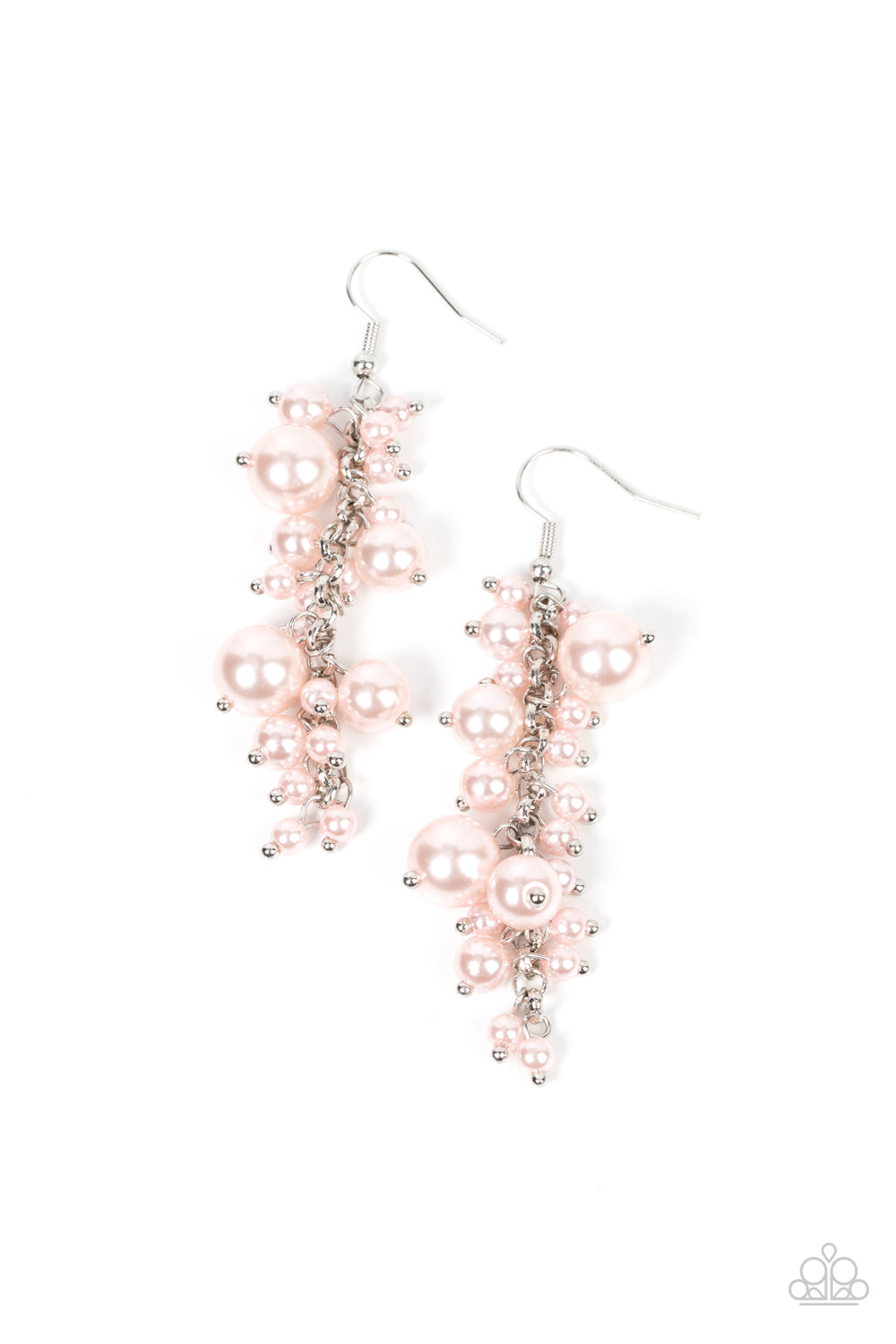 The Rumors are True - Pink Earrings Paparazzi Accessories. Get Free Shipping! #P5RE-PKXX-239XX