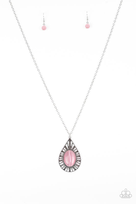 Total Tranquility - Pink Necklace