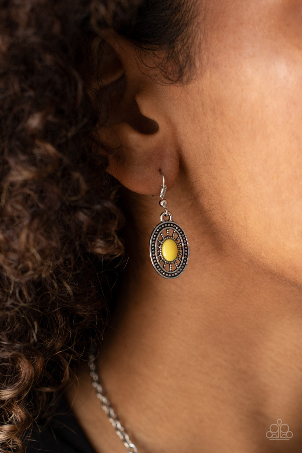 Totally TERRA-torial - Yellow Necklace