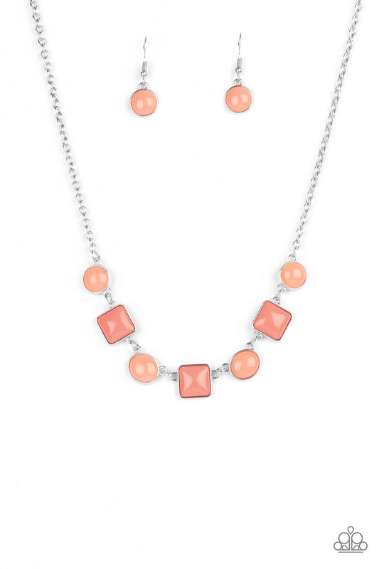 Paparazzi Trend Worthy - Orange Necklace Paparazzi Accessories