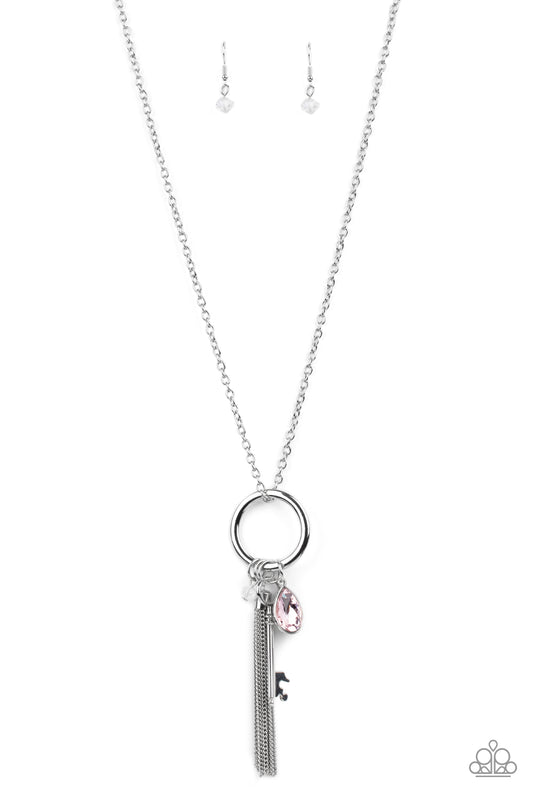 Paparazzi Unlock Your Sparkle Pink $5 Necklace. #P2RE-PKXX-300XX. Subscribe & Save. Long Necklace