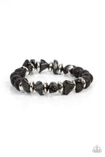 Load image into Gallery viewer, Paparazzi Volcanic Vacay Silver Bracelet. Lava Rock. #P9UR-SVXX-199XX. Get Free Shipping. 

