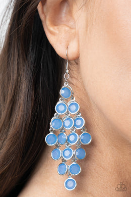 Paparazzi With All DEW Respect Blue Earrings. Subscribe & Save. #P5RE-BLXX-235XX. French Blue Gem