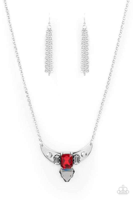 Paparazzi Necklace ~ You the TALISMAN! - Red