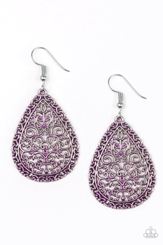 Paparazzi Earring ~ Indie Idol - Purple