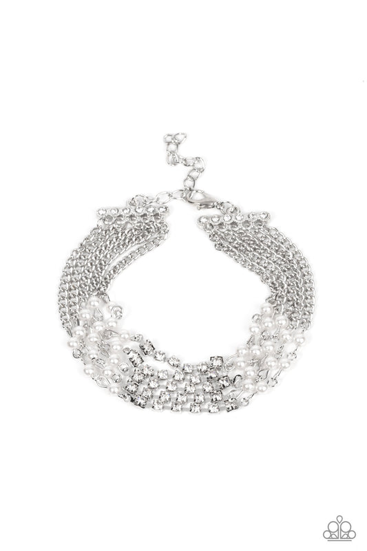 Experienced in Elegance White Pearl Bracelet Paparazzi Accessories. Subscribe & Save.
