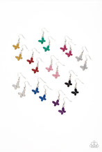 Load image into Gallery viewer, Paparazzi Starlet Shimmer Butterfly Earring Kit for Little Divas #P5SS-MTXX-413XX. Kids Jewelry!
