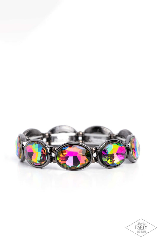 Diva In Disguise Multi Bracelet Paparazzi Accessories. Oil spill $5 Bracelet. #P9RE-MTXX-069XX