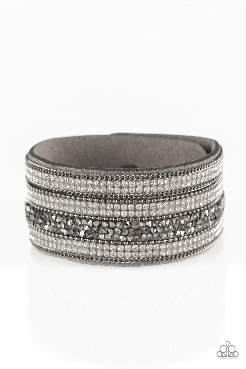 Really Rock Band Silver Urban Wsrap Bracelet. Subscribe & Save. #P9DI-URSV-115XX