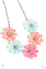 Load image into Gallery viewer, Paparazzi Floral Necklace Pastel Promenade Multi&quot; (P2ST-MTXX-145TM). Get Free Shipping

