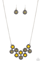Load image into Gallery viewer, Whats your sign? - Yellow Necklace Paparazzi Accessories. Subscribe &amp; Save. #P2WH-YWXX-246XX 
