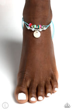 Load image into Gallery viewer, Paparazzi All TIDE Up Blue Anklets. #P9AN-BLXX-037XX. Subscribe  &amp; Save. Beach inspired anklets
