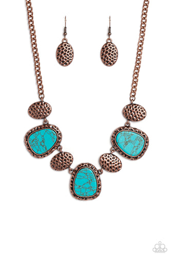Paparazzi Badlands Border Copper Necklace for Women. Get Free Shipping. #P2SE-CPXX-161XX