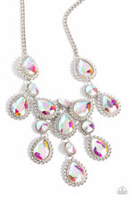Load image into Gallery viewer, Paparazzi Dripping in Dazzle Multi Iridescent Necklace for Women. #P2ST-MTXX-140XX. Free Shipping
