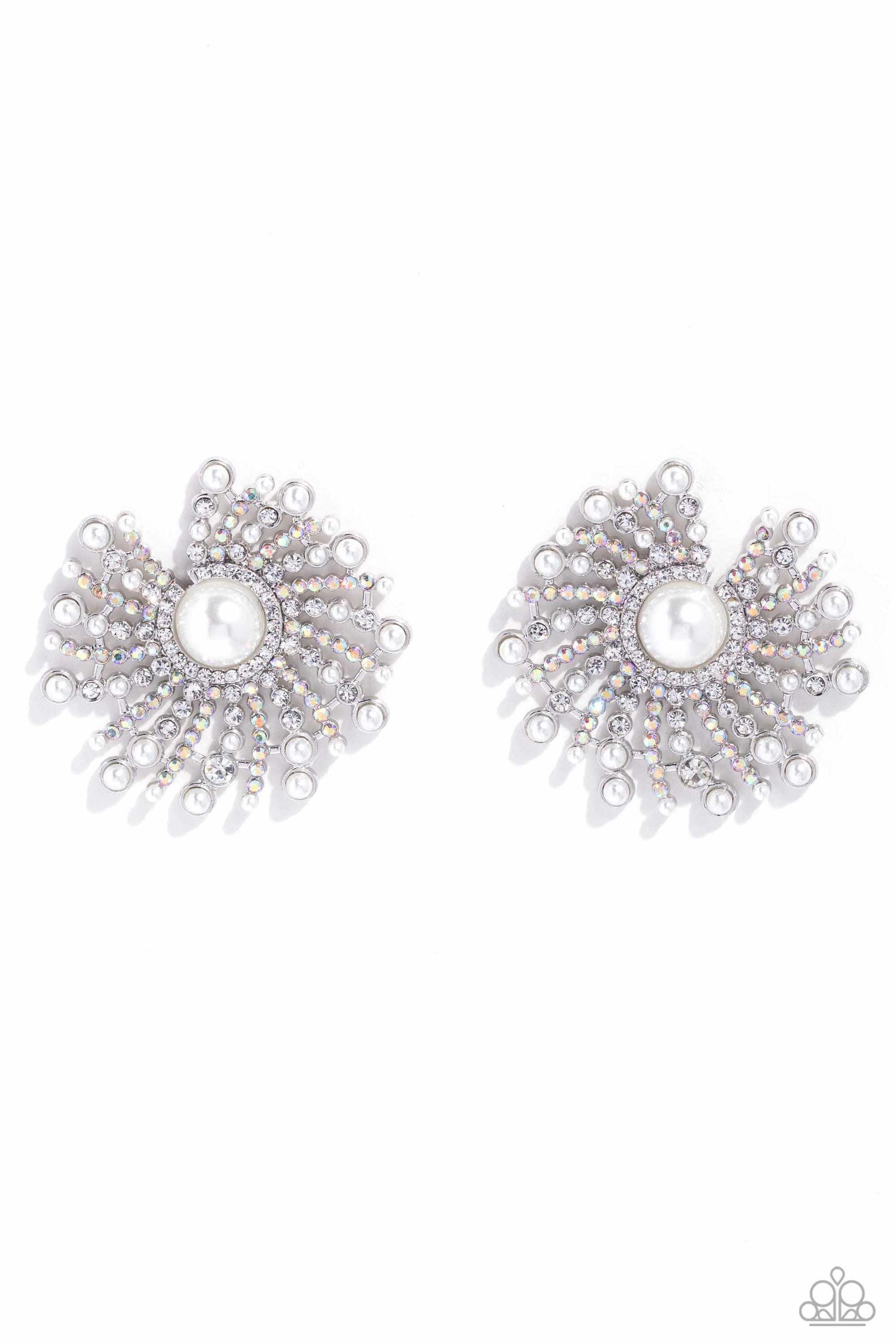 Fancy Fireworks White Earrings Paparazzi $8 Jewelry. Subscribe & Save. #P5PO-WTXX-388XX.