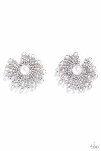Fancy Fireworks White Earrings Paparazzi $8 Jewelry. Subscribe & Save. #P5PO-WTXX-388XX.
