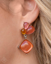Load image into Gallery viewer, Glimpses of Malibu Fashion Fix Post Earring:Reflective Review Multi. (P5PO-MTXX-128VN).Pink earring
