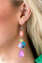 Load image into Gallery viewer, May 2023 Paparazzi Fashion Fix Earrings: &quot;Mystifying Matinee - Multi&quot;. Get Free Shipping
