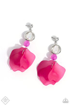 Load image into Gallery viewer, Lush Limit Pink Earrings Paparazzi Accessories. Get Free Shipping. #P5PO-PKXX-109SB
