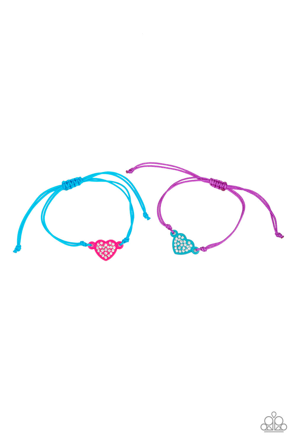 Paparazzi Starlet Shimmer Heart Kids bracelet. Free Shipping. (#P9SS-MTXX-174XX). 