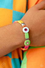 Load image into Gallery viewer, May 2023 Paparazzi Fashion Fix Bracelet: &quot;Colorblock Cameo - Multi&quot; (P9ST-MTXX-042OP)
