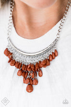 Load image into Gallery viewer, Paparazzi Aug 2020 Fashion Fix Necklace: &quot;Rio Rainfall&quot; (P2ST-BNXX-051VI). Get Free Shipping

